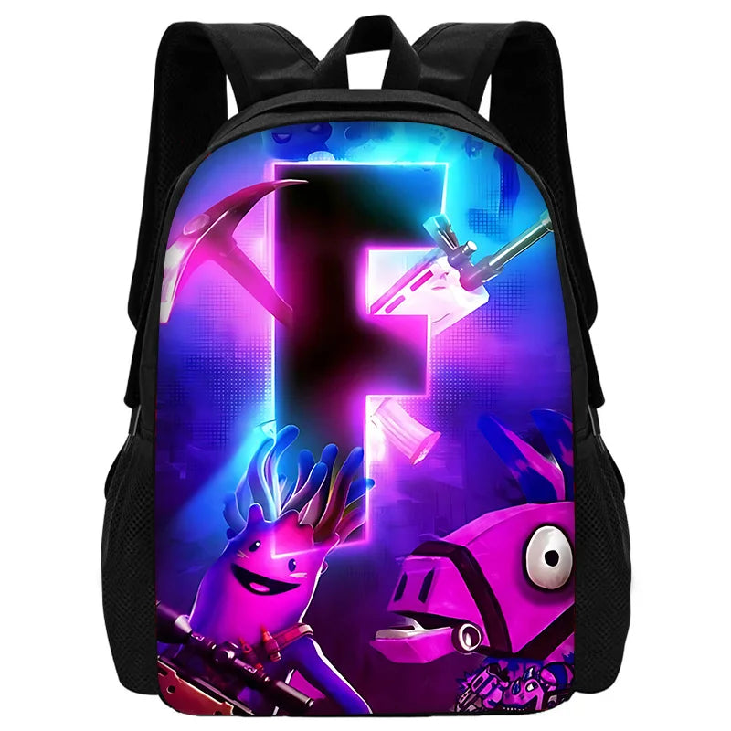 Нова хитова игра FortniteS – детски раници за момчета и момичета, ученически подарък за рожден ден, детски училищни чанти, унисекс къмпинг раница, издръжлива рюкзак раница