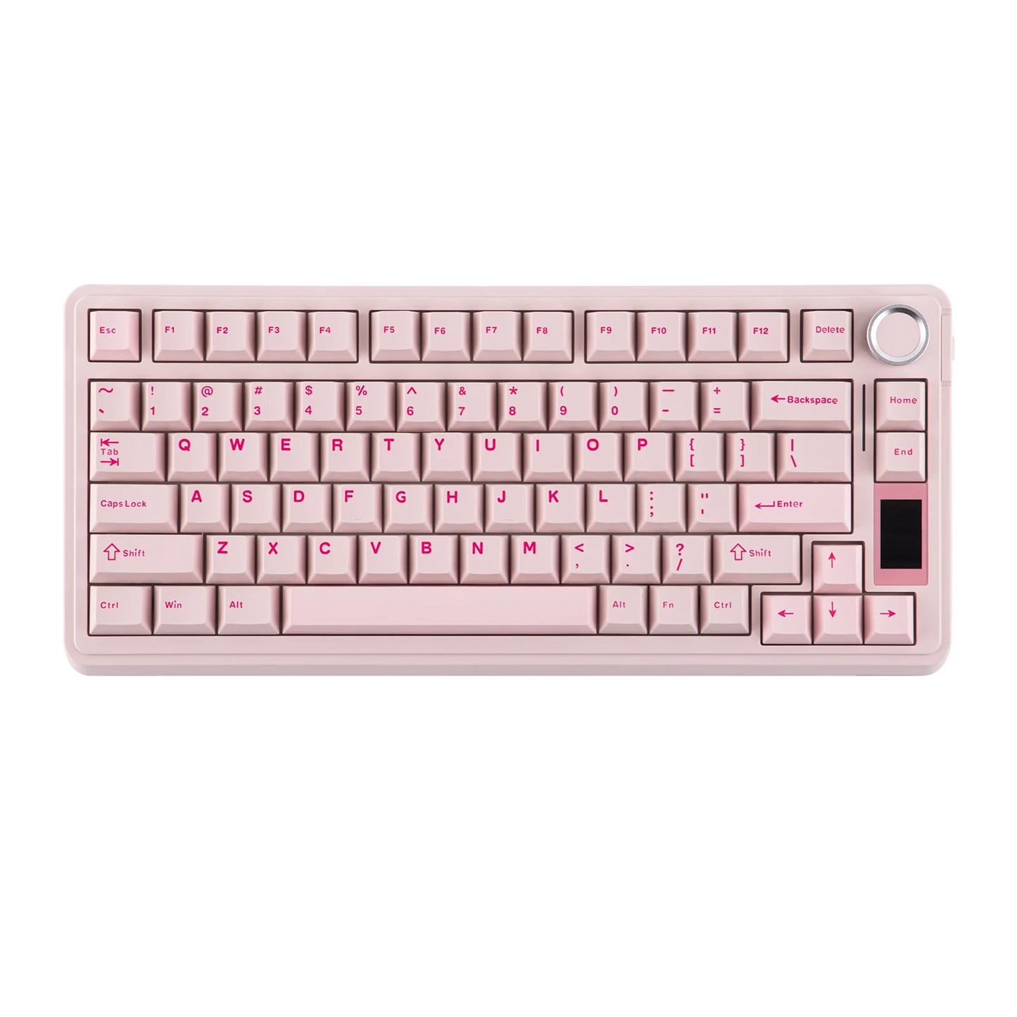 EPOMAKER X AULA EA75 MAX 75% ANSI US Layout Hot-Swap Gasket Wired/BT/2.4GHz Wireless Mechanical Keyboard with Screen & Knob