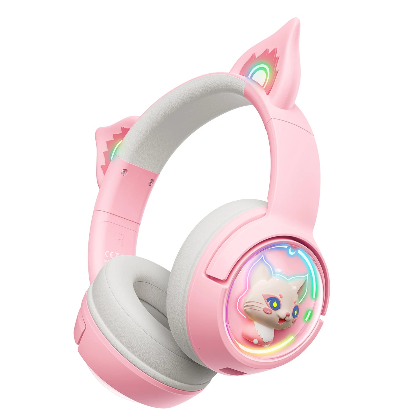 ONIKUMA B5 Wireless Gaimng Headset with Cat Ears Surround Sound Headphone Over-Ear For PC Laptop Games And Music Gamer Headphone