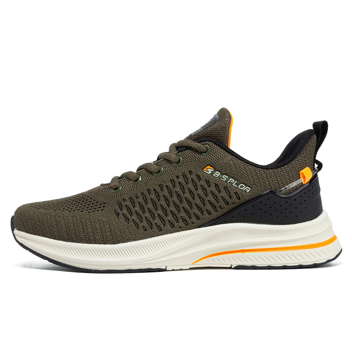 Baasploa Lightweight Running Shoes For Men Comfort Men's Designer Mesh Casual Sneakers Lace-Up Male Outdoor Sports Tennis Shoes