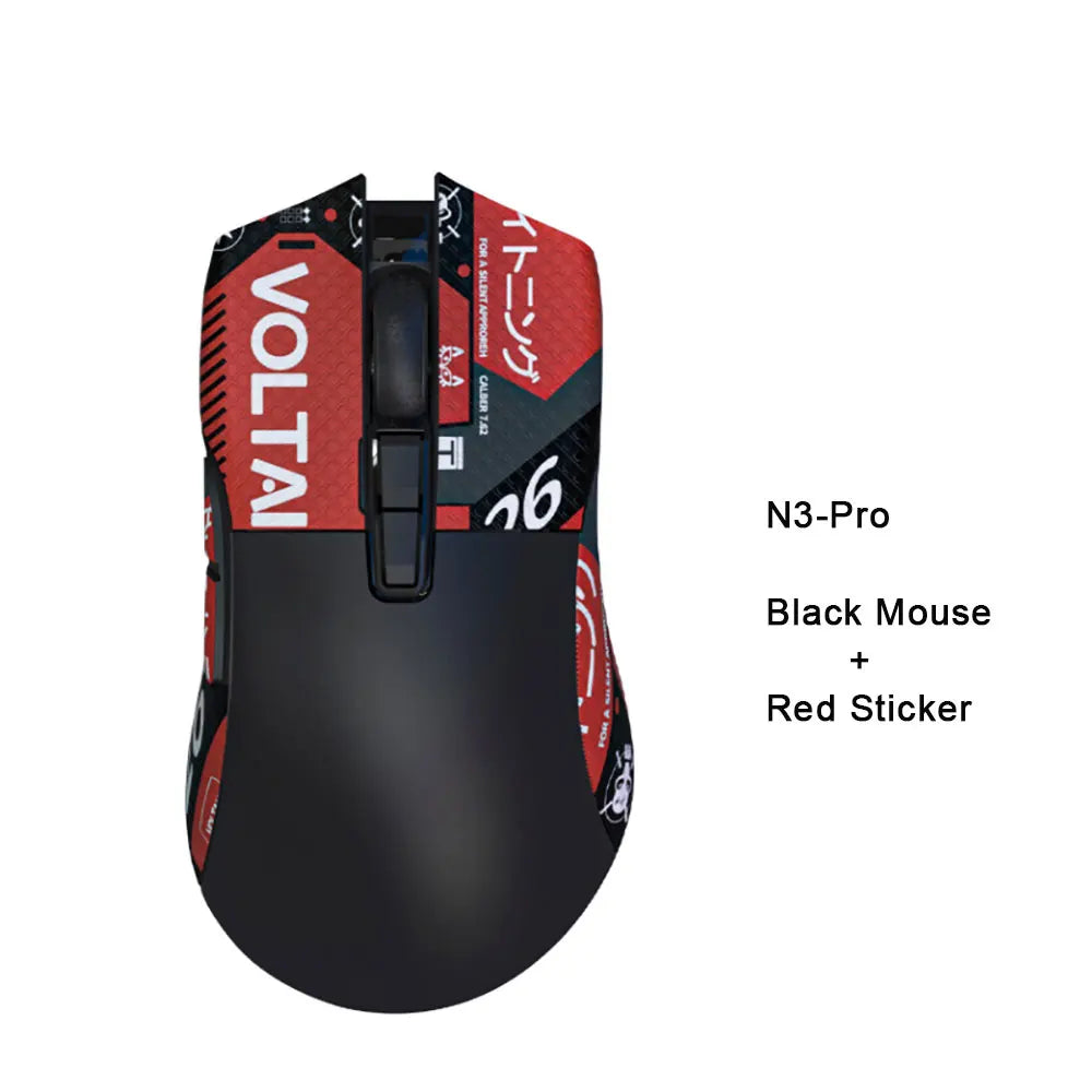 Motospeed Darmoshark N3 Pro Bluetooth Wireless Gaming Mouse Double 8K Tri-Mode Rechargeable PAW3395 64g Ergonomic Gamer Mouse