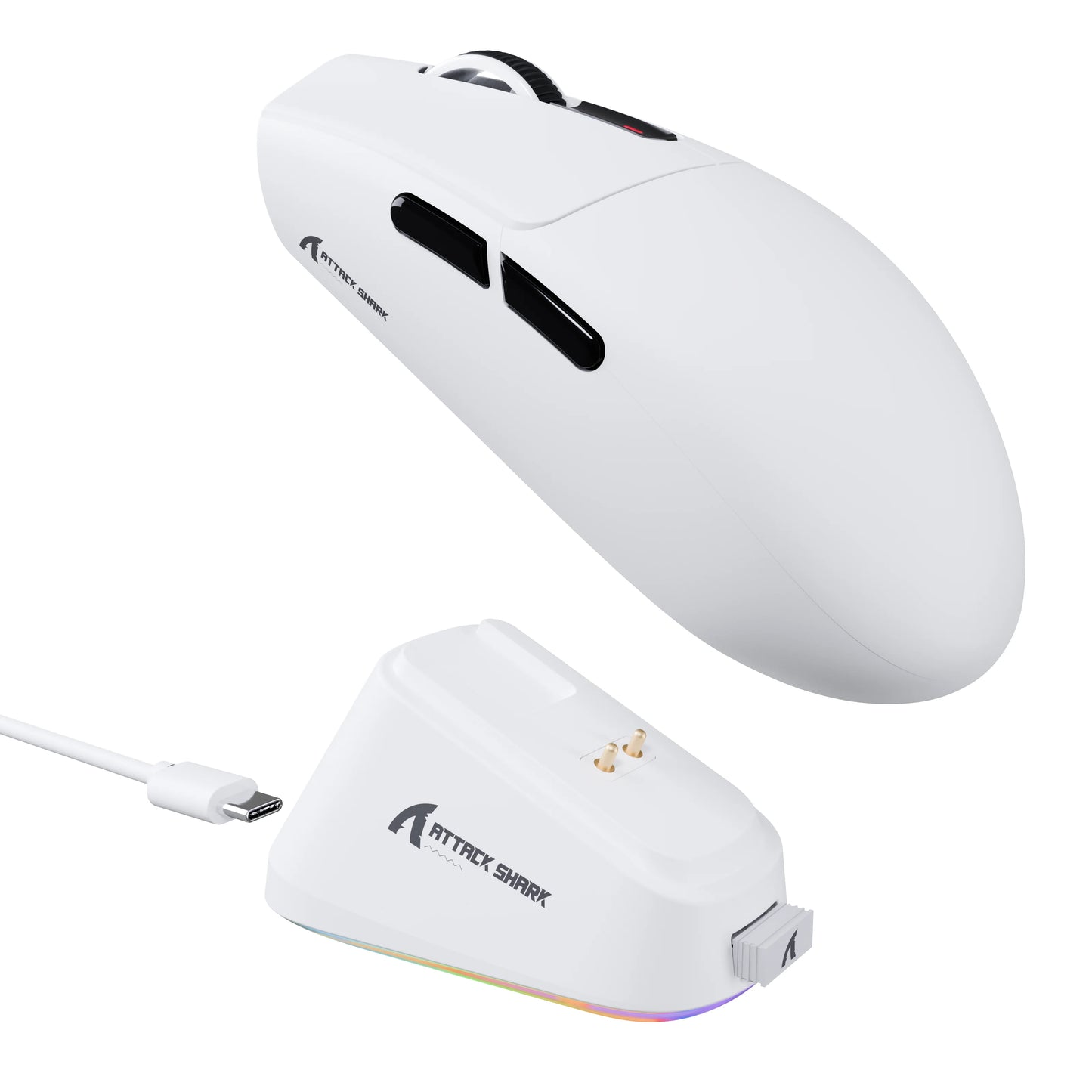 ATTACK SHARK G3PRO Tri-mode Wireless Gaming Mouse with Charge Dock 25000 DPI Ultra Lightweight, PAW3311 Sensor
