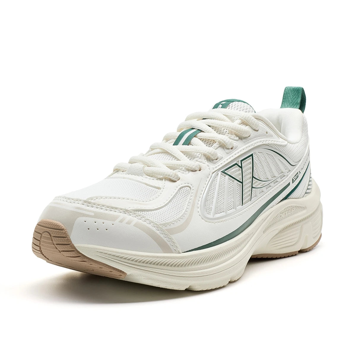 Xtep Juechen Vintage Running Shoes For Women 2025 Spring Fashion Casual Sports Shoes Stability Daily Sneakers 875118110028