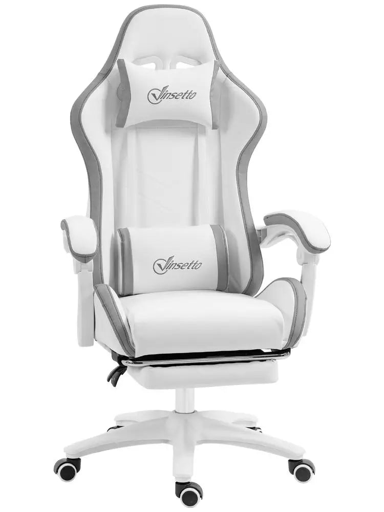 Ergonomic Gaming Chair 120KG Load 135° Recline Footrest Adjustable Headrest Lumbar Support Home Office Chair