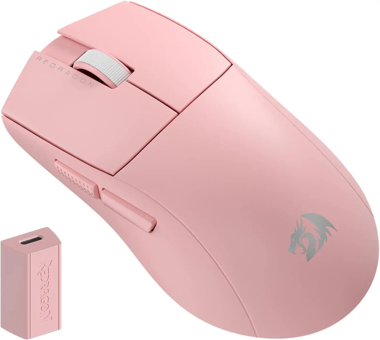 Redragon M916 PRO 3‑Modus kabellose Gaming-Maus, Hype-Speed 4K Polling Rate, 49G ultraleichte 26K-DPI-Gamer-Maus