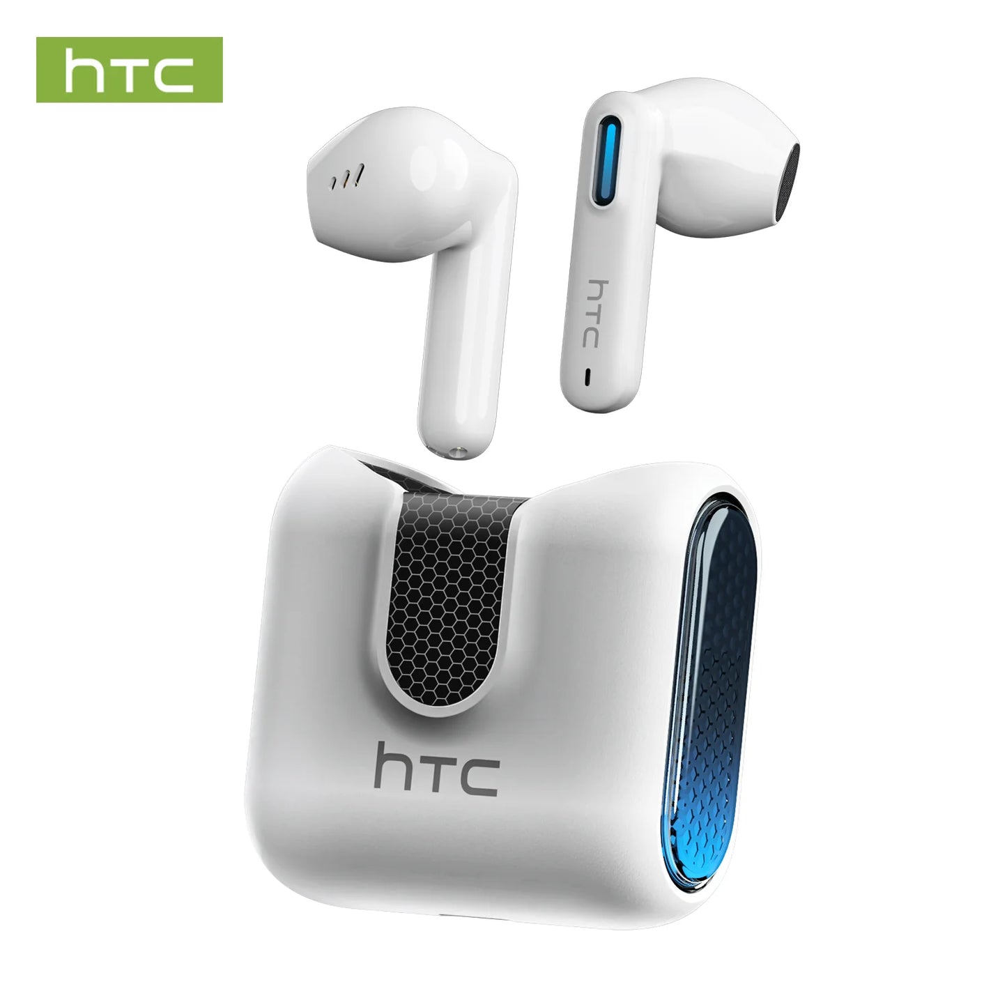 Auriculares Bluetooth HTC NE49 6.0 True Wireless Earbuds Gaming HiFi Deep Bass Lightweight Cool Design IPX5 Waterproof Choice