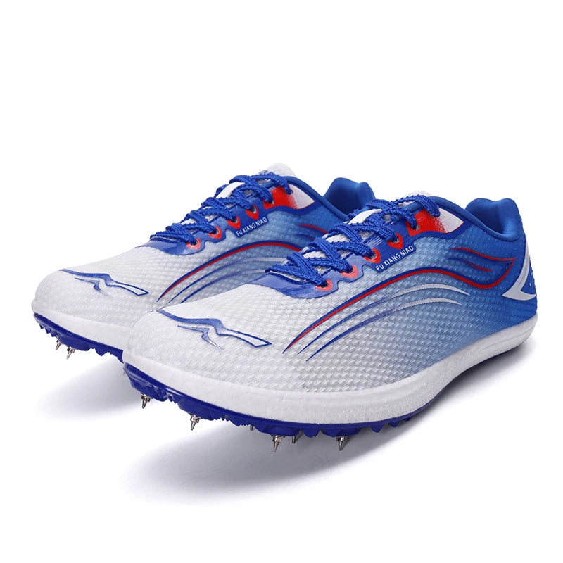 High Quality Men Women Track and Field Shoes Youth Anti Slip Sneakers Outdoor Professional Jumping Runn Shoes Student Trainers