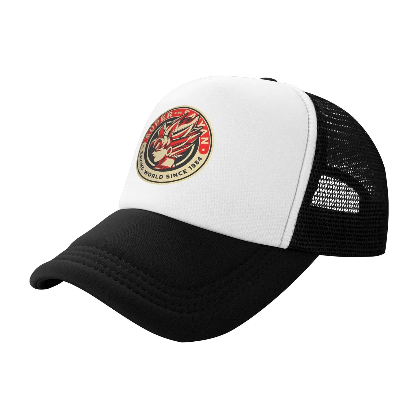 Men Women Kid Goku Rage Dragon Ball Z Trucker Caps Mesh Baseball Caps Snapback Caps Hats Sun Hats Adjustable Golf Hats Spring