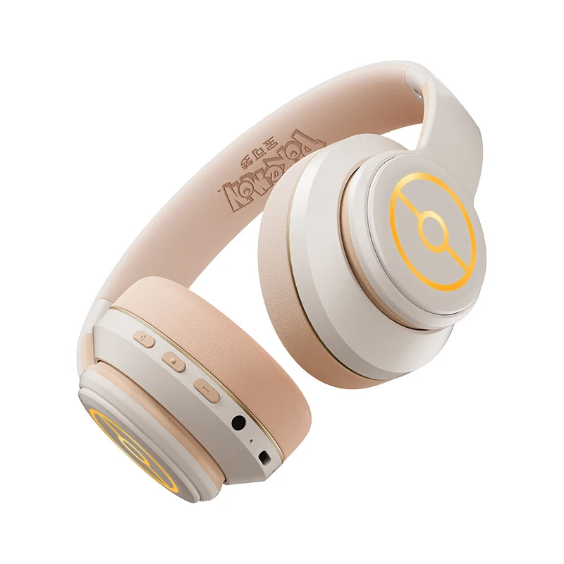CHENFENG Noise Cancelling Wireless RGB Headphones Bluetooth 5.4 HiFi Stereo Earphones for Music Game Sports - Girls Kids Gift
