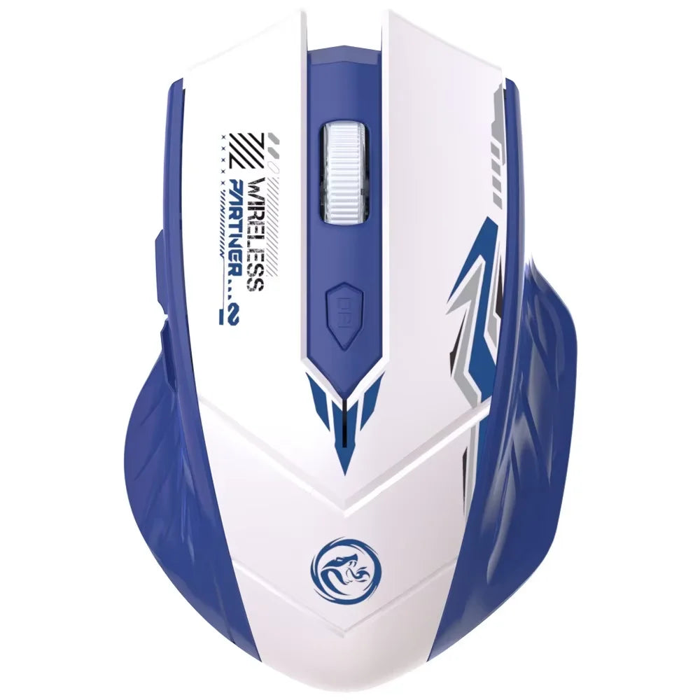 Rechargeable Wireless Mouse 2.4Ghz Gaming Computer Bluetooth Mouse 1600DPI Ergonomic Gamer Mice For PC Office Laptop