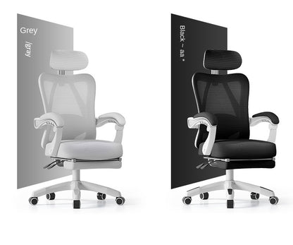 UVR Gaming Computer Chair Mesh Breathable Staff Chair Ergonomic Design Armrest Chair Sitting Comfor THome Office Chair Furniture