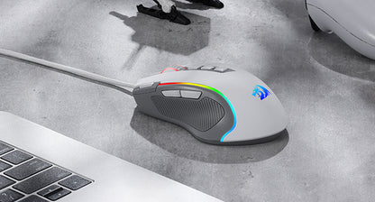 Redragon M612 RGB Gaming 8000 DPI Wired Optical Gamer Mouse 9 Programmable Buttons & 5 Backlit Modes