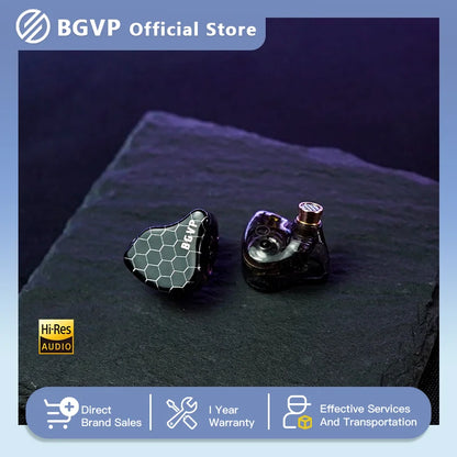 BGVP Scale 2DD In Ear Monitor Earphone 6D Sound Effects Gaming Headset HiFi Wired Headphones Bass Stereo Earpiece Music Earbuds