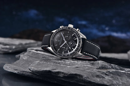 PAGANI DESIGN Planetary Series Saturn Light Tan  Quartz Watch Men Speed Chronograph AR Sapphire crystal Wristwatch Men 2026 New