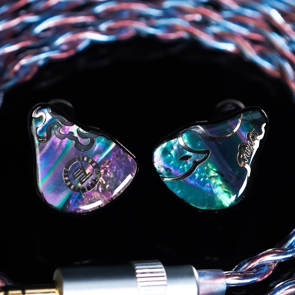 JUZEAR x Z Reviews Defiant 1DD+3BA Hybrid In-ear Earphones 3-Way Crossover HiFi Headset with 3.5+4.4mm Replaceable Plugs Cable