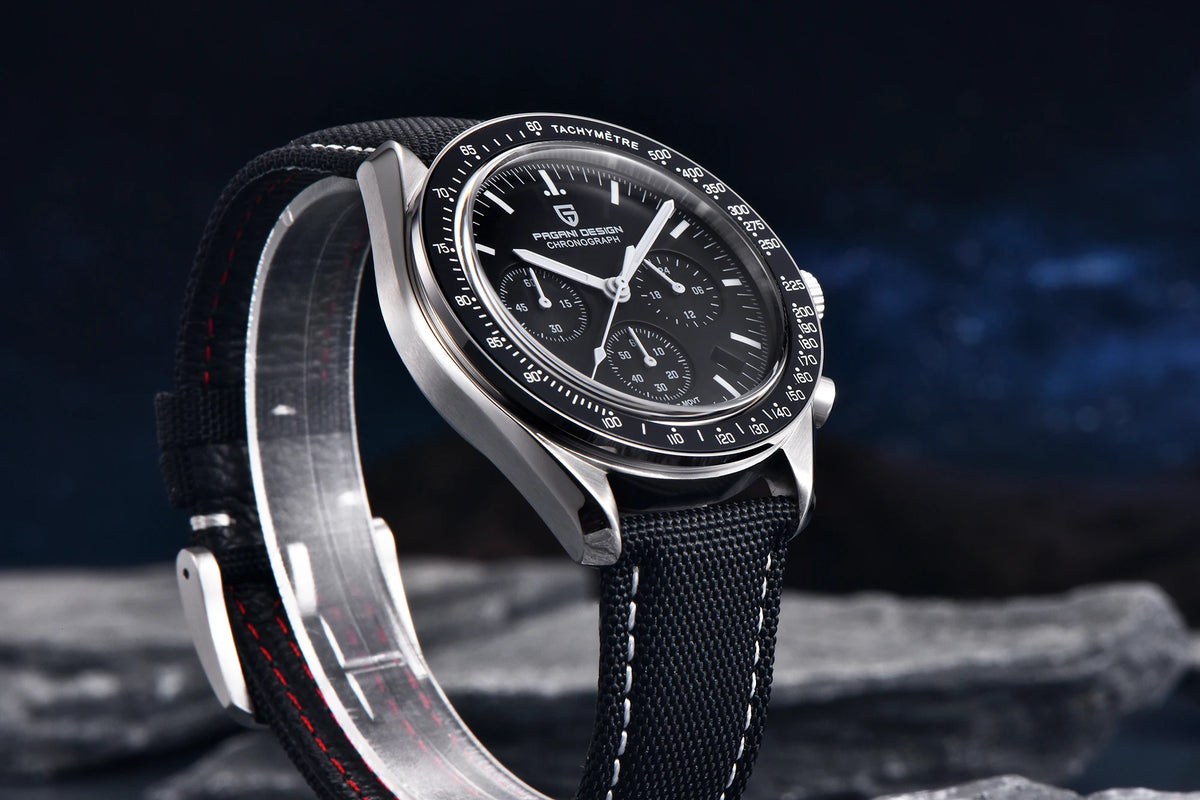 PAGANI DESIGN 2026 New Men's Watches Top Luxury Quartz Watch For Men Auto Date Speed Chronograph AR Sapphire Mirror Wrist watch