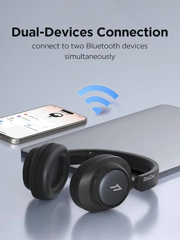 1MORE HQ31 Headphones Bluetooth Wireless Headsets Noise Cancelling Headset Earphone flash-sale penetration
