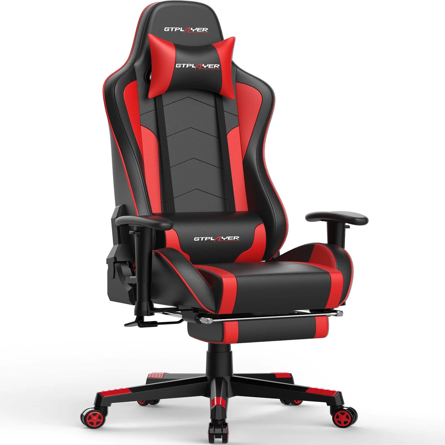 GTPLAYER Gaming chair with Footrests Bluetooth loudspeaker Music chair Ergonomic Computer chair Desk chair