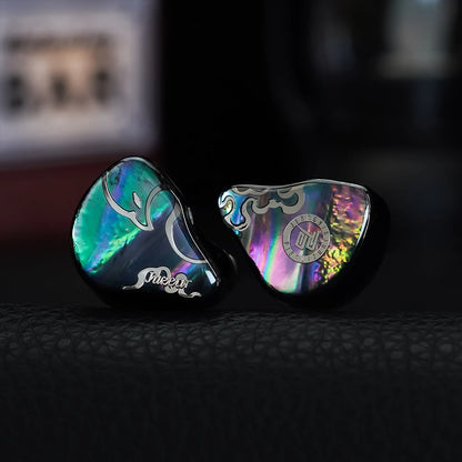 JUZEAR x Z Reviews Defiant 1DD+3BA Hybrid In-ear Earphones 3-Way Crossover HiFi Headset with 3.5+4.4mm Replaceable Plugs Cable