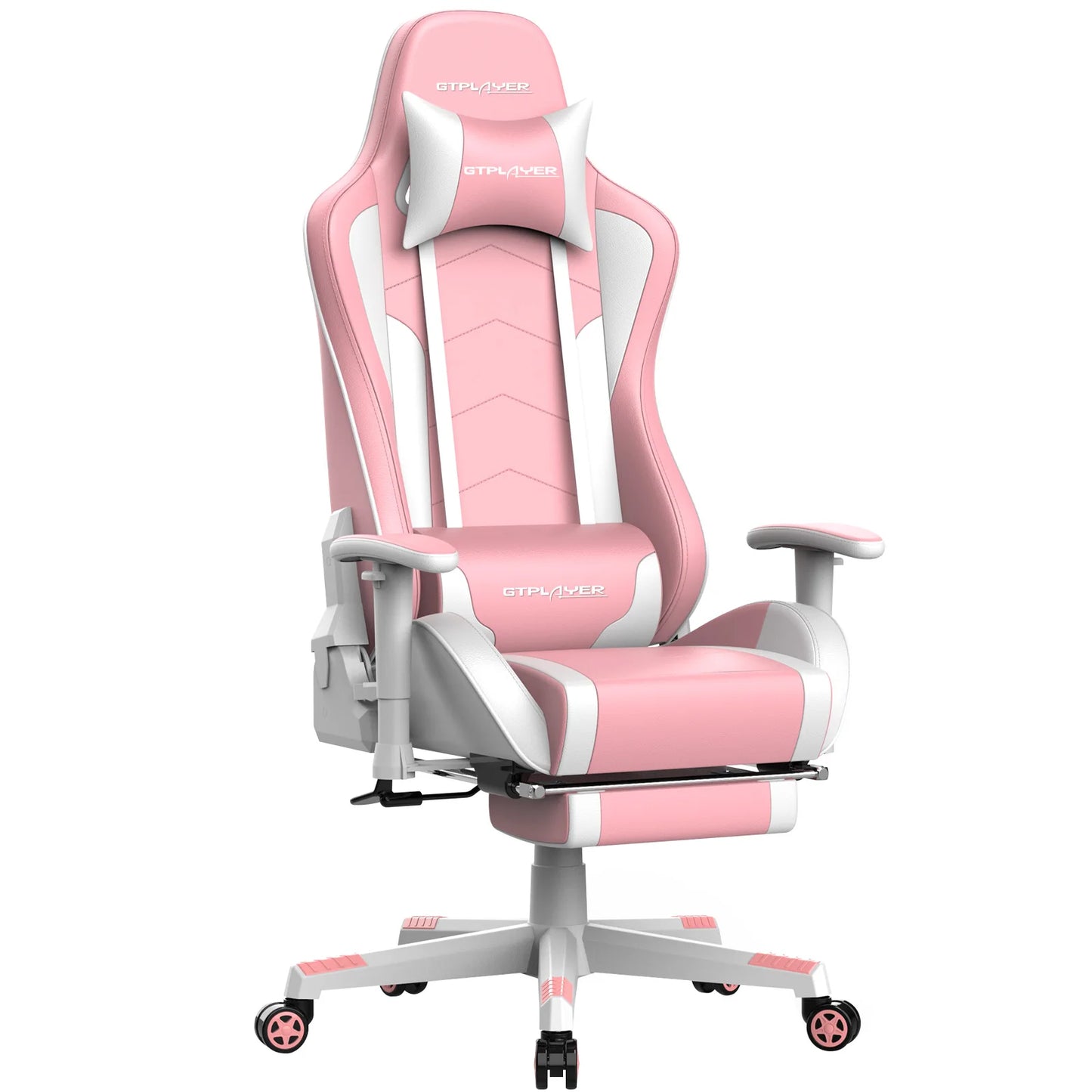 GTPLAYER Gaming chair with Footrests Bluetooth loudspeaker Music chair Ergonomic Computer chair Desk chair