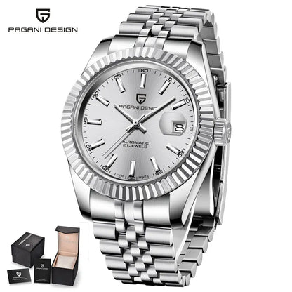 2025 New PAGANI DESIGN Date Men's Mechanical Watches Top Brand Luxury Automatic Wrist Watch Men NH35A Movement 100M Waterproof