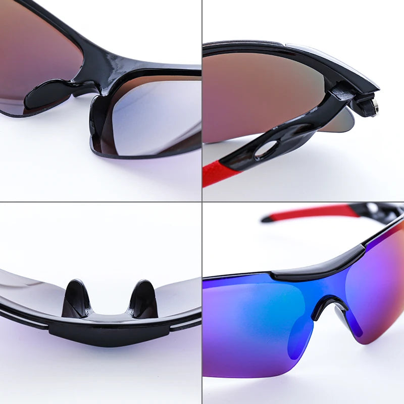 UV400 Outdoor Sport Cycling Sunglasses Windproof Mountain Bike Bicycle Glasses for Men And Women Hiking Running