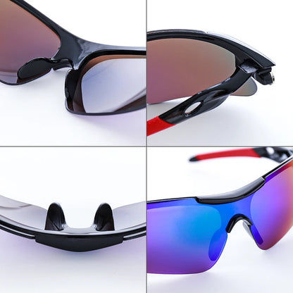UV400 Outdoor Sport Cycling Sunglasses Windproof Mountain Bike Bicycle Glasses for Men And Women Hiking Running