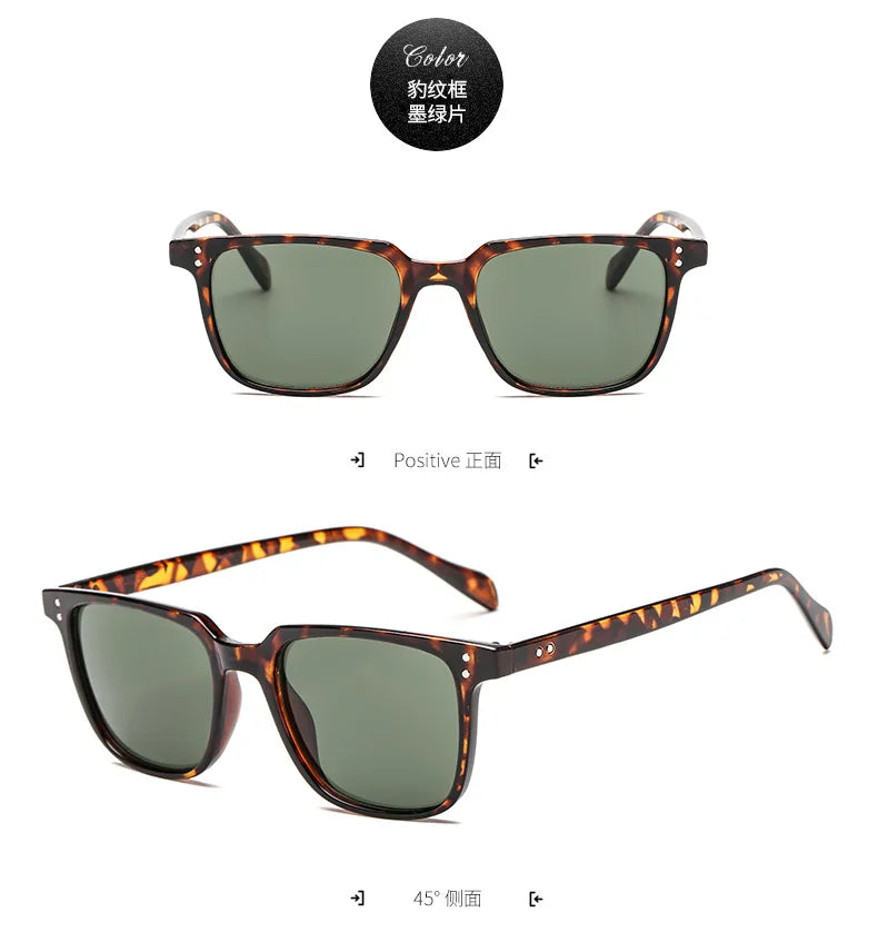 Gafas de sol para hombre: gafas de sol para conducir, gafas de sol masculinas; gafas de sol retro de lujo para mujer, gafas de sol de diseño de marca para mujer