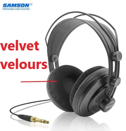 Original Samson SR850 monitoring HIFI headset Semi-Open-Back Headphones for Studio, with leather earcup,without retail box