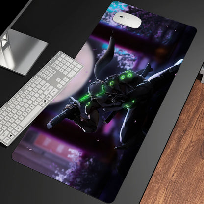 XXL Gaming Anime Mouse Pad Large Mouse Mat Girl Keyboard Computer PC  Edge Desk Mat For Overwatch/cs Go Gamer Mousepad