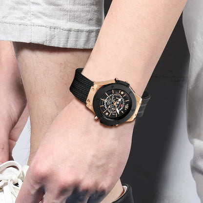 Montre pour homme de luxe, sportive, bracelet en silicone, mouvement japonais, calendrier, quartz, étanche – Relogio Masculino