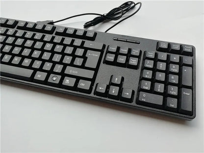 Spanish French  Russian Arabic Letter keycaps Keyboard Gaming Keyboard Usb Wired 104 Keys  For Computer