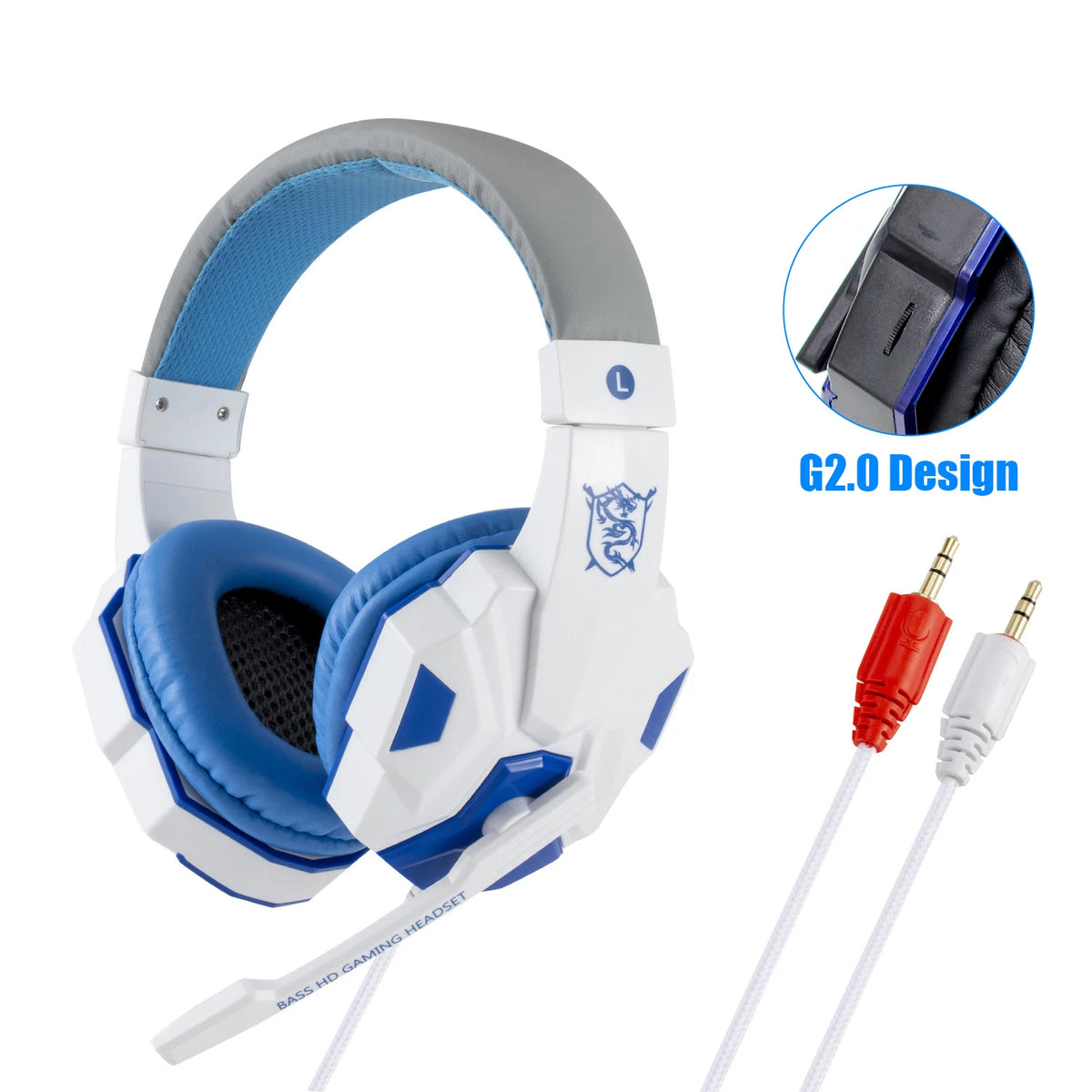 casque audio Casque de jeu stéréo Surround pour PS4 PC X box ordinateur réglable Gamer casque filaire avec micro antibruit Auriculares fifa 21