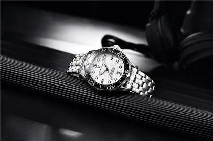 PAGANI DESIGN 2026 New V2 Waves 200M Taucheruhr für Herren, modische Luxus-Automatikuhr mit AR-Saphirglas, Herren-Armbanduhr