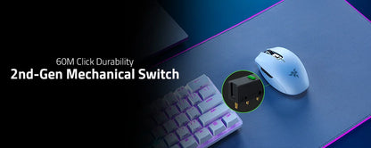 Original Razer DeathAdder V2 X Hyperspeed/Orochi V2 Double Wireless Bluetooth Gaming Mouse Programmable Button 5G Optical Sensor