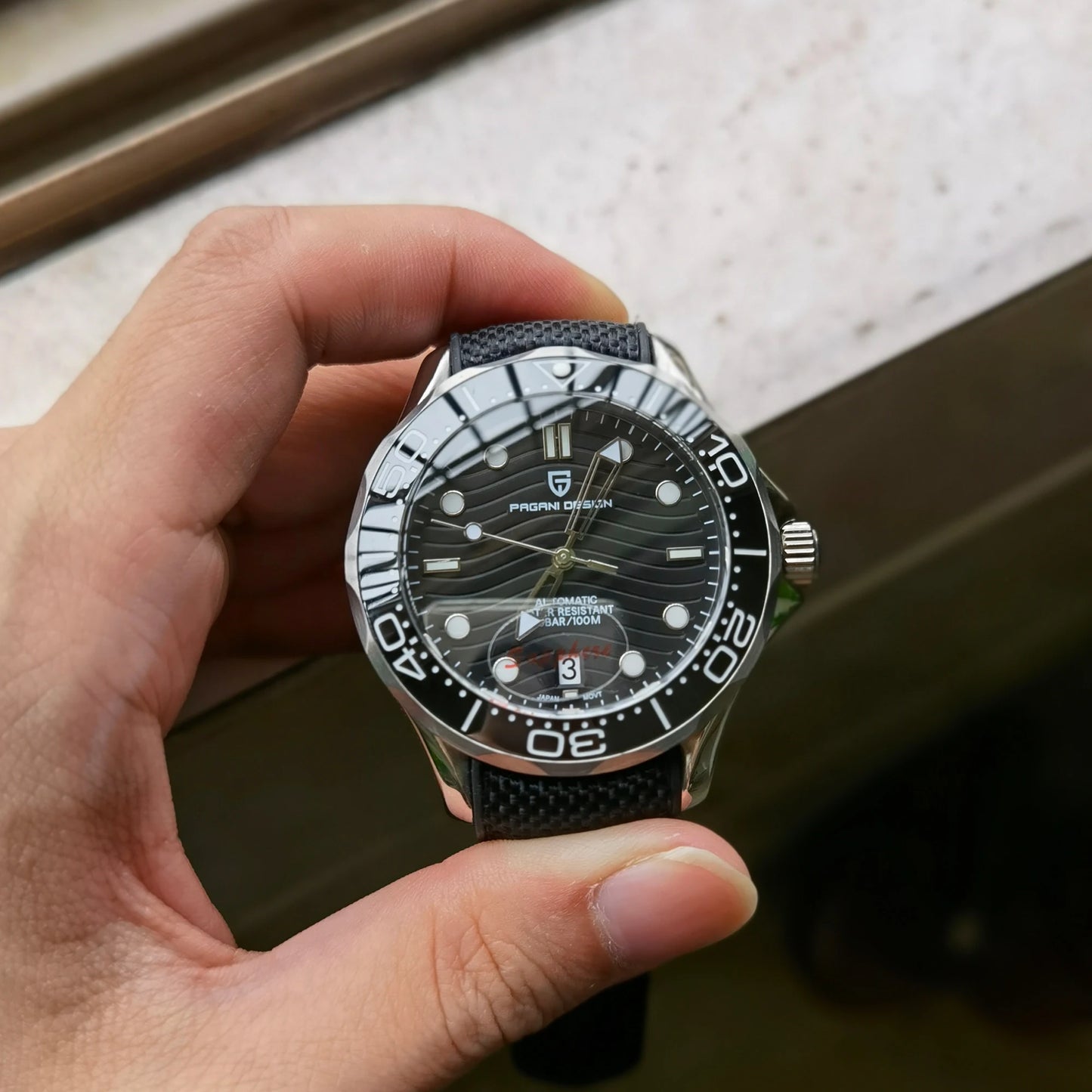 2022 New PAGANI DESIGN 1685 Men's Watches Mechanical Wristwatch for men Automatic watch men Japan NH35A 20Bar Dive Clock