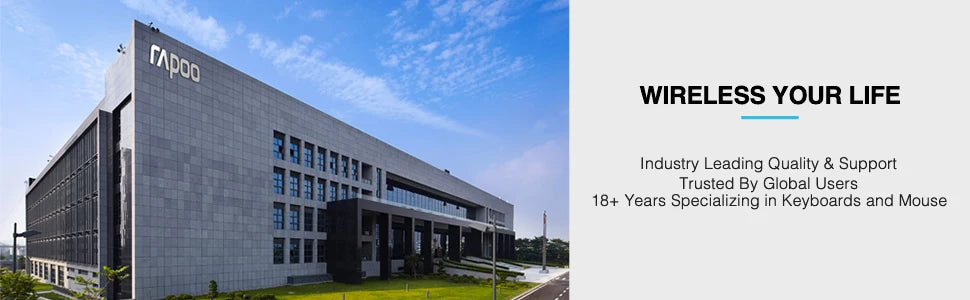 Rapoo M300G Multi-Mode 2.4G Wireless and Bluetooth 4.0/5.0 Wireless Mouse 2400DPI Ergonomic Silent Mouse for Computer PC Laptop