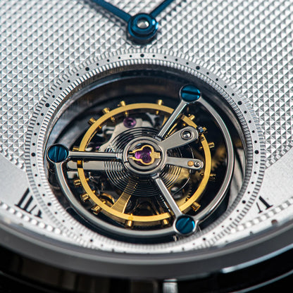 Montres pour homme Sugess Tourbillon ST8230 : montre-bracelet squelette vintage mécanique avec mouvement authentique de Tianjin, élégante, en cuir de crocodile