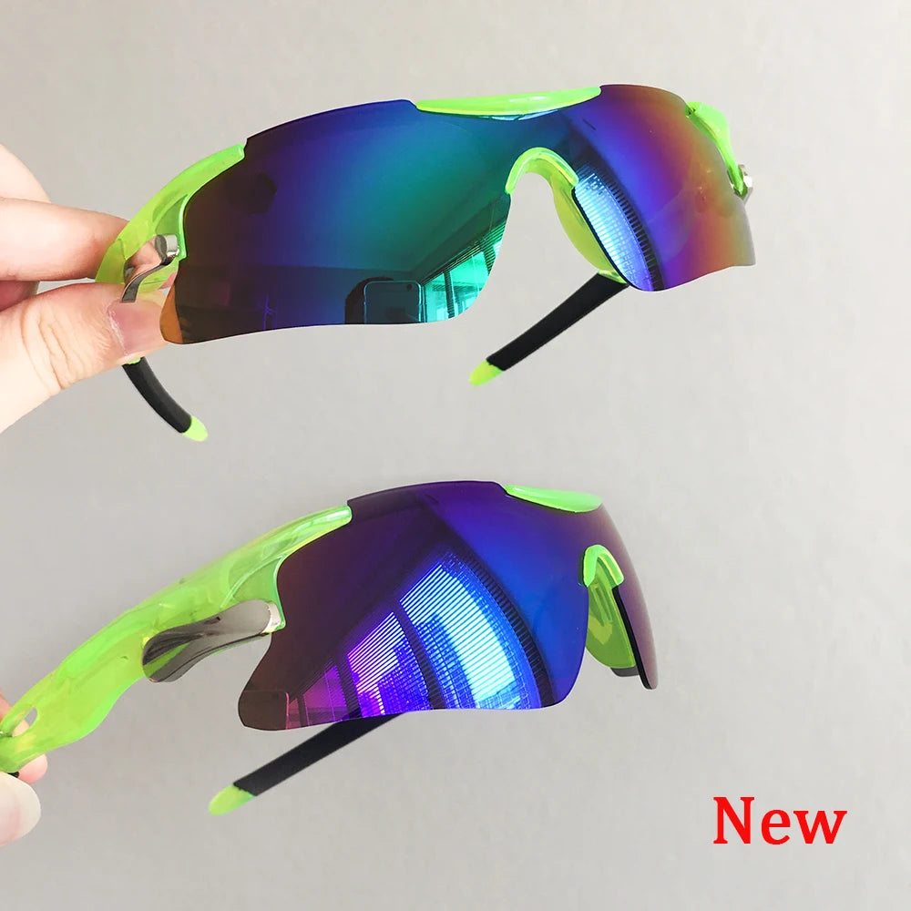 UV400 Outdoor Sport Cycling Sunglasses Windproof Mountain Bike Bicycle Glasses for Men And Women Hiking Running