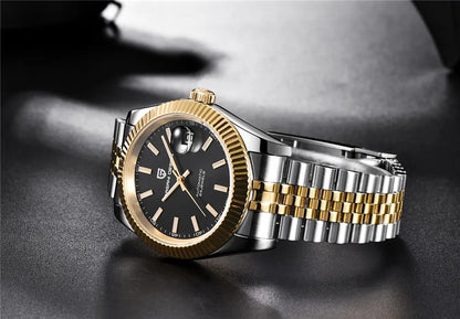 PAGANI DESIGN 8215 Movement Men Mechanical Wristwatches Sapphire Glass Luxury Watch for Men Steel 100M Waterproof Clock PD1645