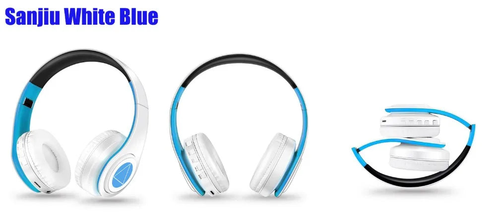 Miku Nakano Sanjiu Cosplay Bluetooth Headset 5.0 Over-ear Stereo Anime Headphones  for Mobile Phone