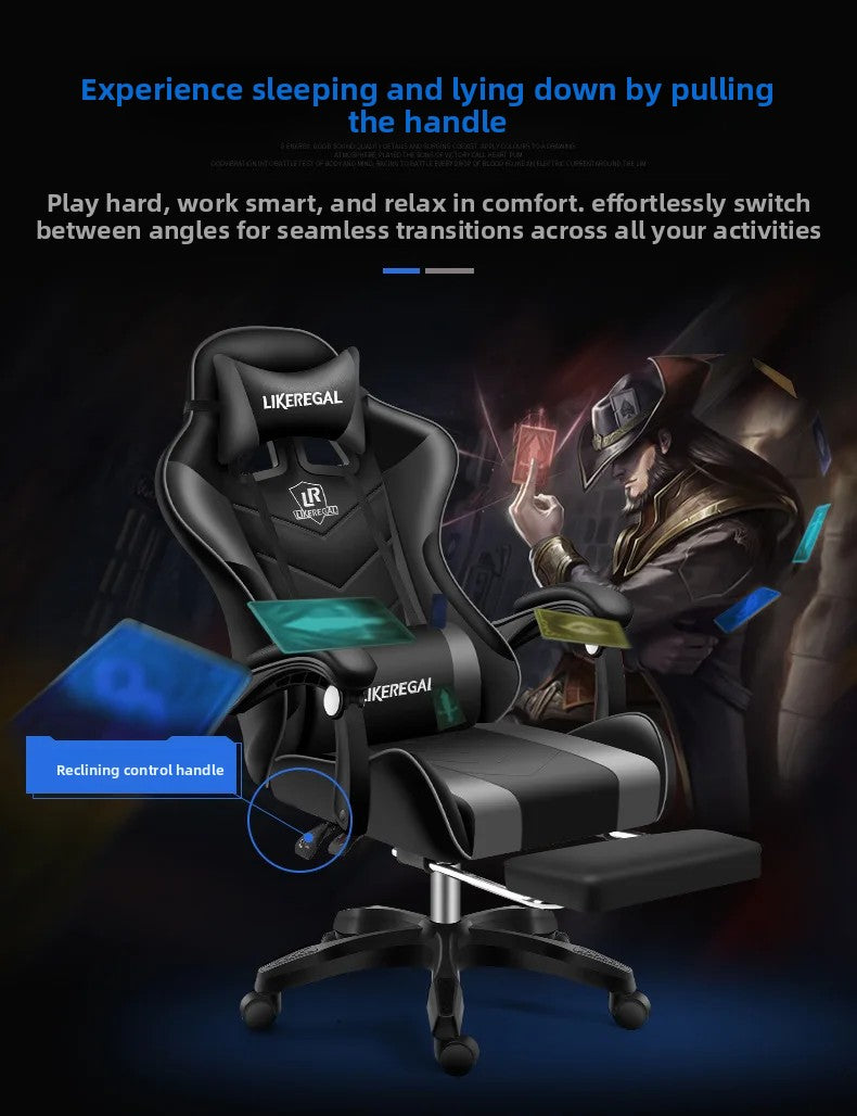 Gaming Chair Gaming Chair Office Computer Chair Ergonomics Sedentary Not Tired Home Can Lie Down