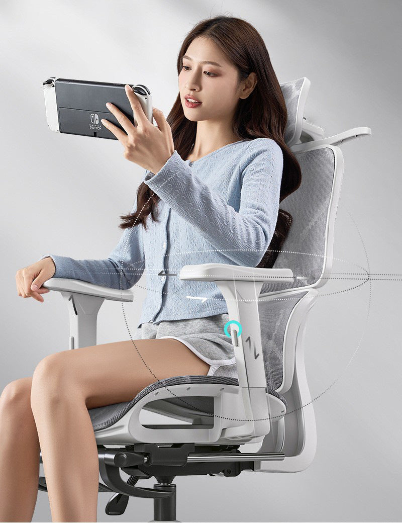 UVR Home Computer Chair Comfortable To Lie Down E-sports Chair Ergonomic Chair To Sit For Long Periods Of Time Office Chair