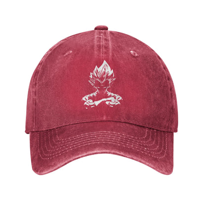 Dragon Ball Z Goku DBZ Unisex Style Baseball Caps Saiyan Distressed Denim Hats Cap Retro Workouts Unstructured Soft Snapback Cap
