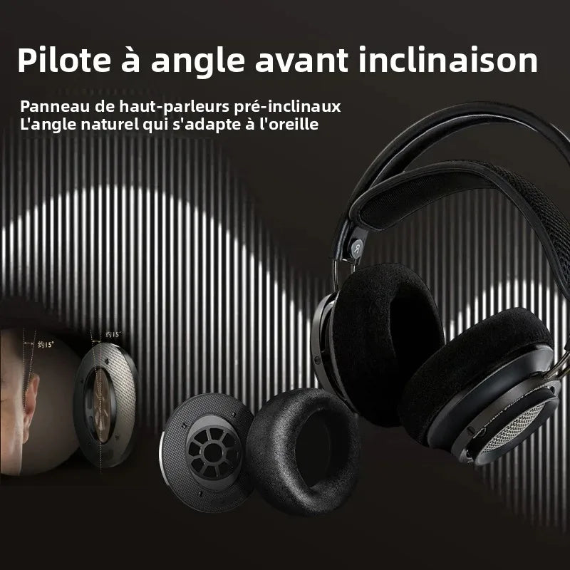 Original Philips X2HR Fidelio HiFi Stereo Head-mounted Headphones Comfort Music Wired Headset Computer Monitor Gaming Earphones