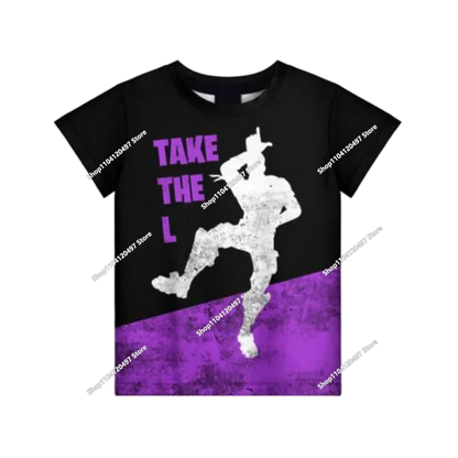 New Fortnite 3D Digital Printed Top Children's Hooded Fashion Trendy Casual Pullover Sweatshirt Birthday Gift