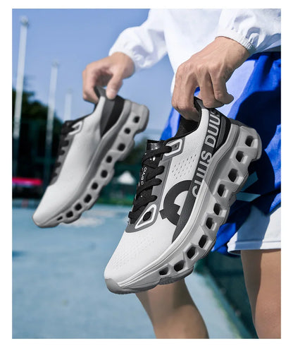 Men's Running Shoes Off-road Shoes Cushioning Jogging Non-Slip Breathable Mesh Luxury shoes Outdoor Couple Trainer Race Sneakers