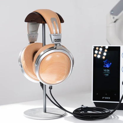 FiiO FT1 Headphones Professional Monitor North American Walnut HIFI Music Wired Headset Shanling