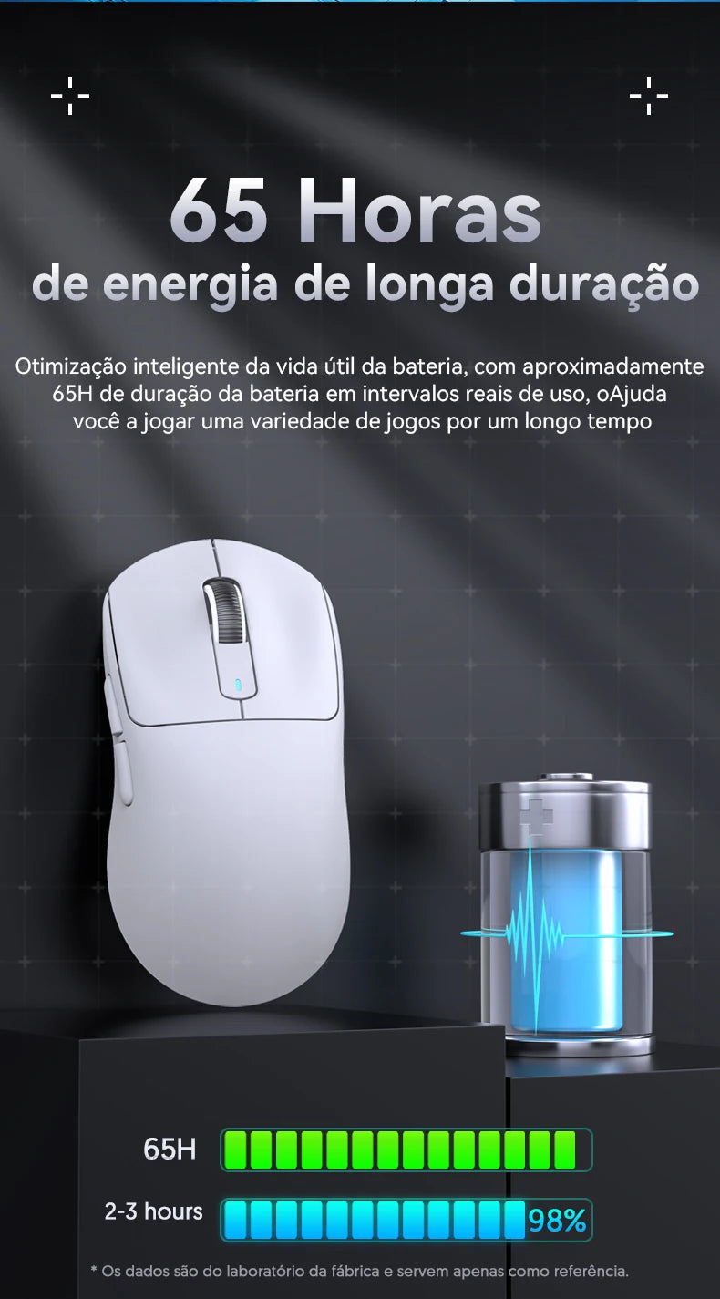 Atack Shark X3 PAW3395 Mouse Lightweight Wireless Gaming Mouse,Tri-Mode  Mouse,26K DPI PAW3395,PC/Laptop/Win/Mac