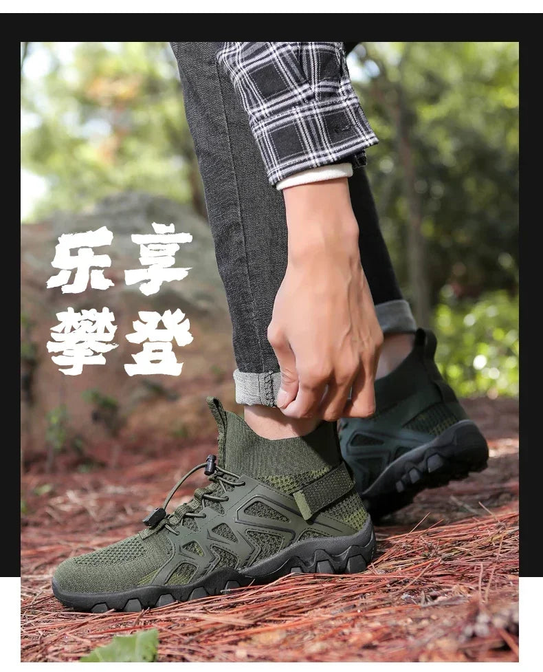 Unisex Breathable Quick Drying Fishing Water Sport Shoes Summer Upstream Barefoot Aqua Boots Outdoor Non-Slip Women Beach Shoes